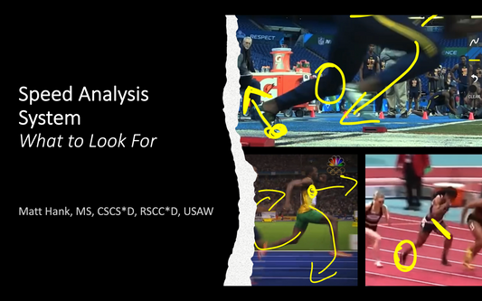 Speed Analysis System - What to Look For