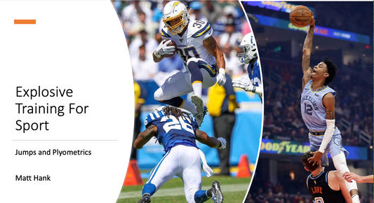 Explosive Training For Sport