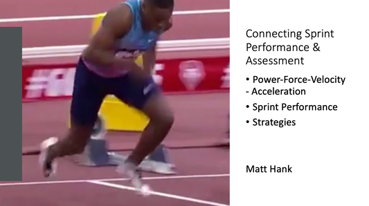 Connecting Sprint Performance & Assessment